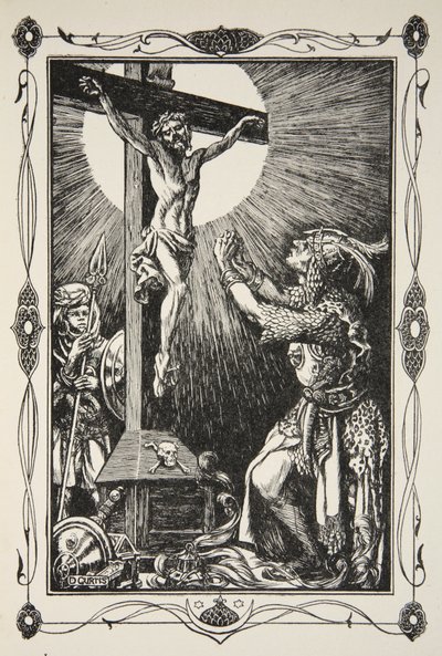 The Conversion of Sir Palamides (Illustration from 